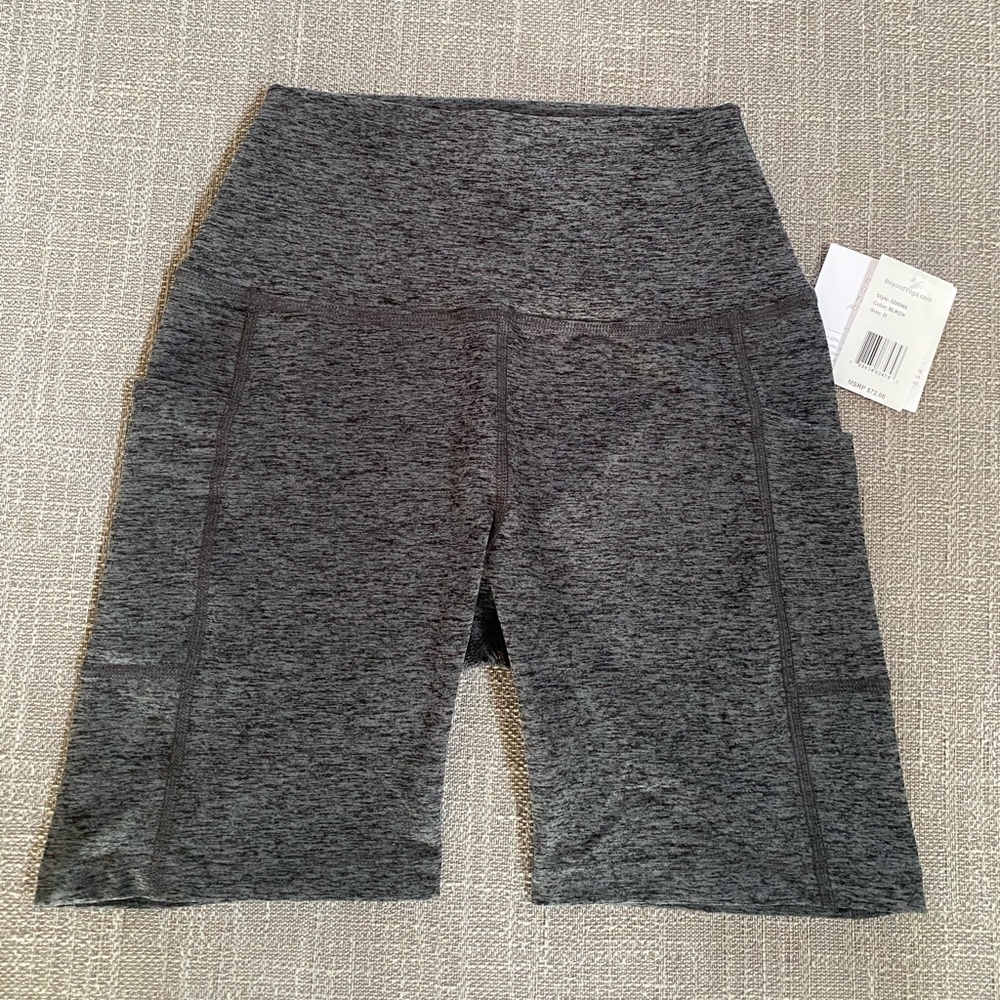 Spacedye High Waisted Biker Short Medium